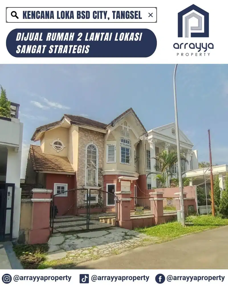 RUMAH 2 LANTAI DI KENCANA LOKA BSD .DMB19.