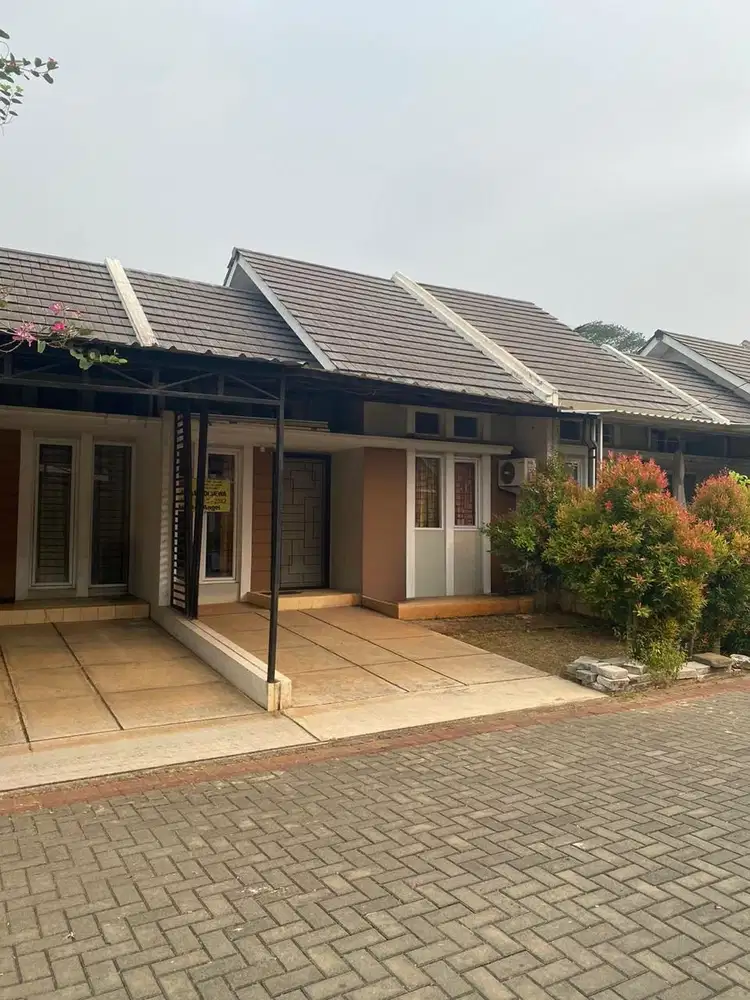 Rumah Cluster Murah The River Siap Huni Dekat Stasiun Parung Panjang