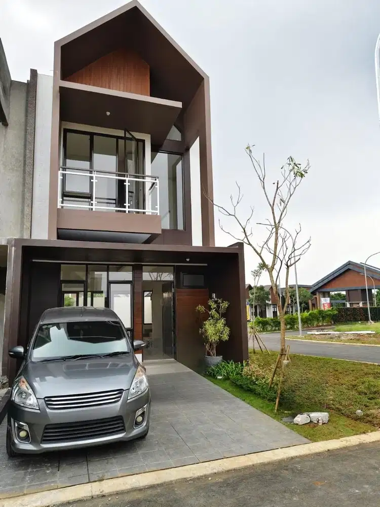 Rumah Cluster Perumahan New Murah Delora Dekat Stasiun Parung Panjang