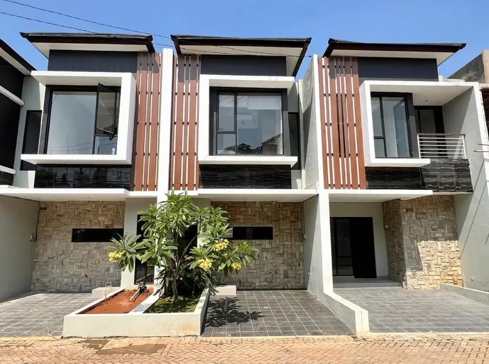 RUMAH 2 LANTAI LOKASI STRATEGIS DI SAWANGAN DEPOK FREE PPN DAN CANOPY