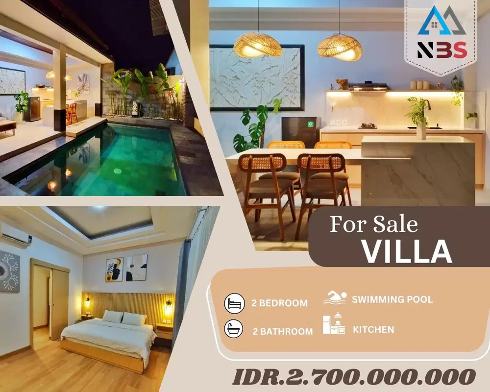 DIJUAL VILLA PURI GADING BARU RENOVASI JIMBARAN KUTA SELATAN BALI