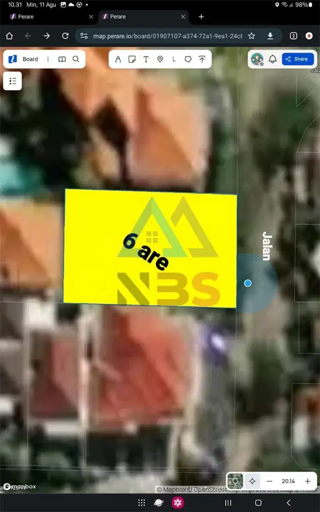 Dijual tanah Lokasi Tkd Musi panjer Denpasar Selatan