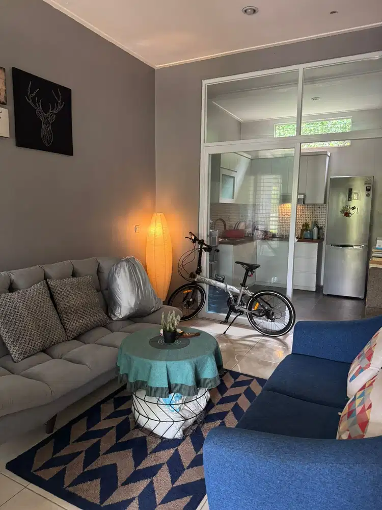 Rumah 2 Lantai Cluster Murah The River Dekat Stasiun Parung Panjang ZT