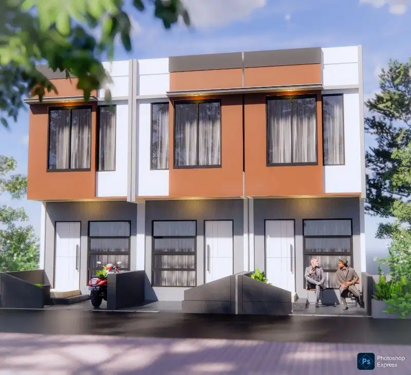 Rumah Baru dan Cantik  SHM Dekat Green Pramuka jakarta Pusat