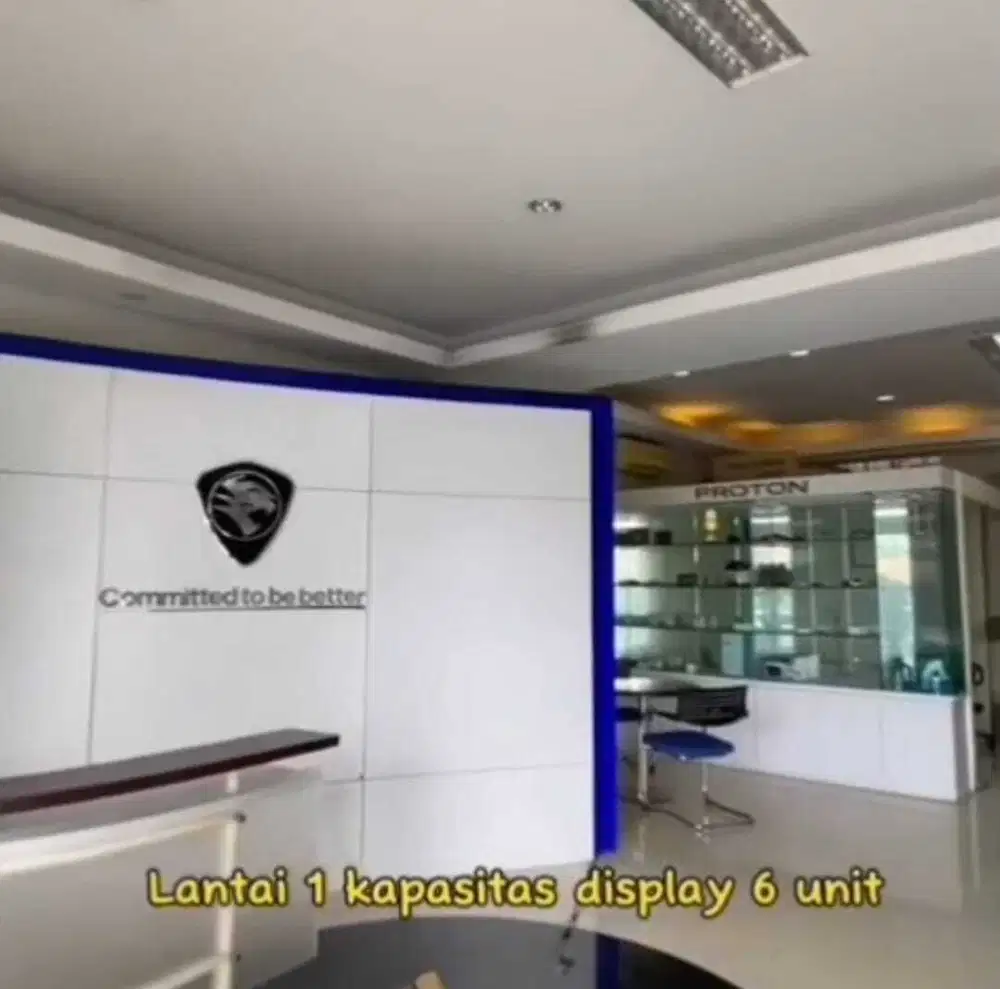 Di Jual Gedung Show Room Include Bengkel beserta seluruh isinya