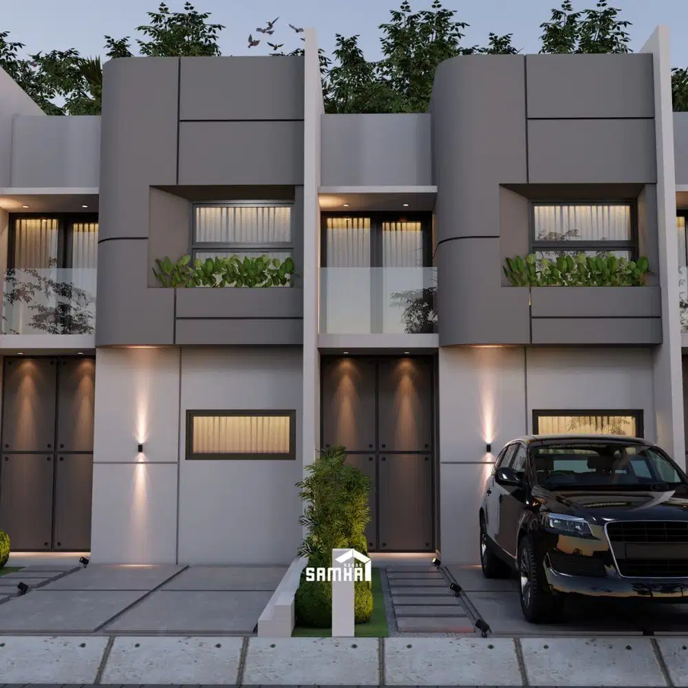 Dijual rumah 2 lantai murah desain kekinian di jatihandap dkt padasuka