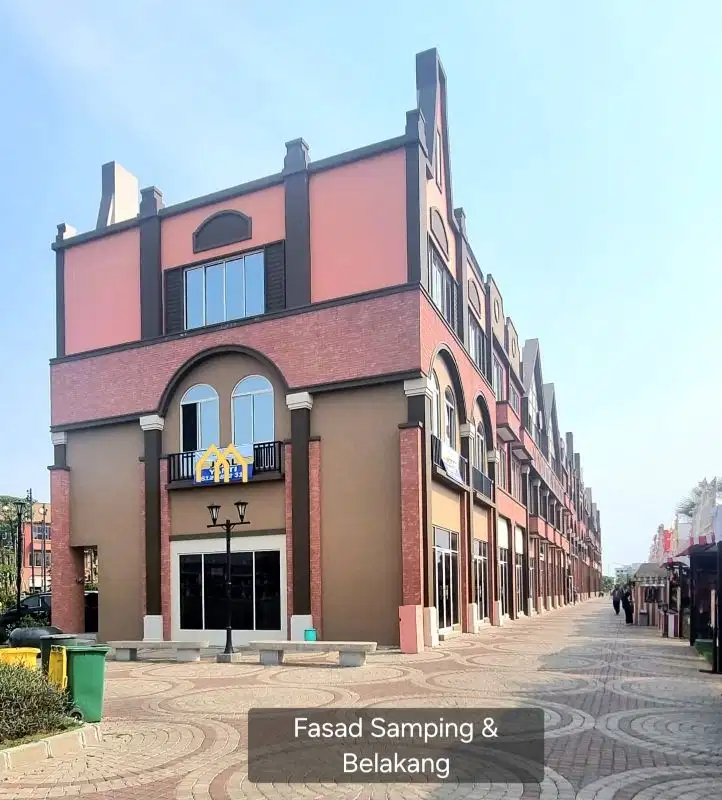 Jual ruko La Riviera Hook 2 muka di PIK 2