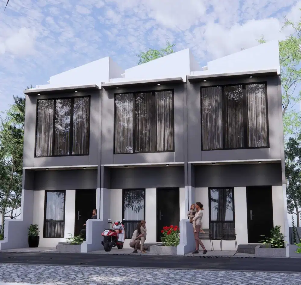 Jual rumah minimalis mewah elegant indent