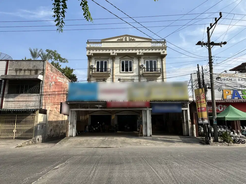 Ruko Gandeng 3 di Jalan Denai