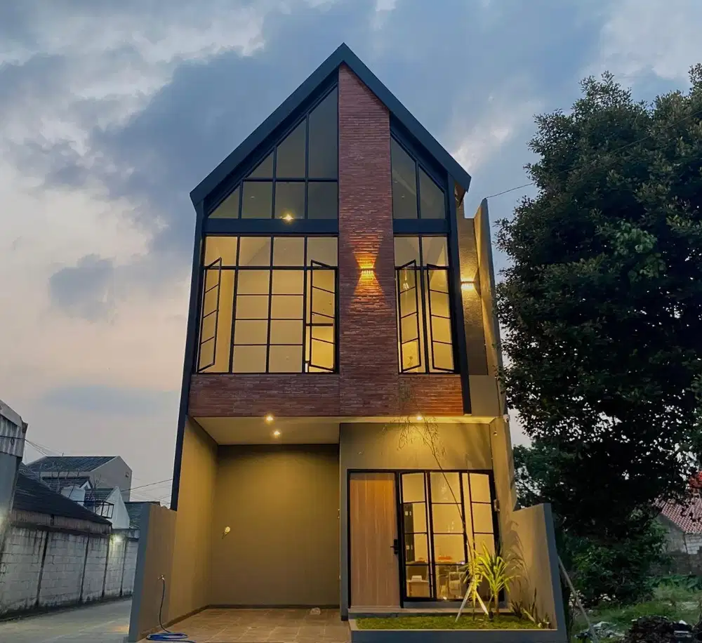 RUMAH DIJUAL DI KUKUSAN 0 KM DARI PINTU TOL DAN KAMPUS UI SIAP HUNI