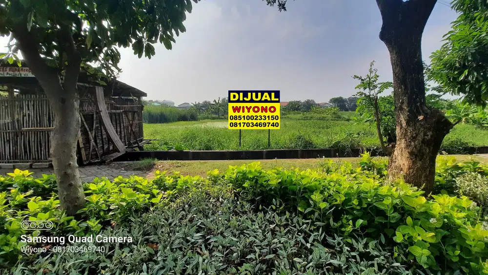 Tanah Dekat Juanda Sidoarjo di Jalan Raya Sedati Agung