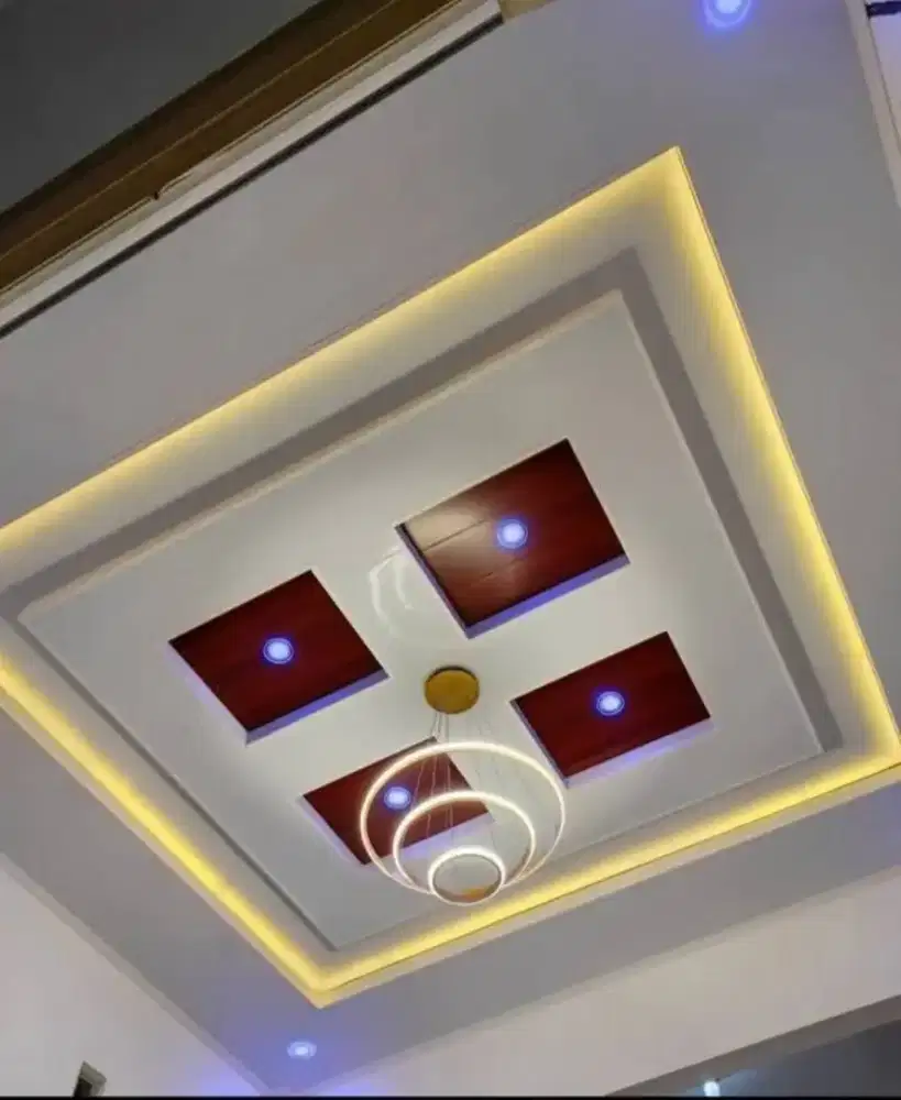 Plafon PVC terpasang