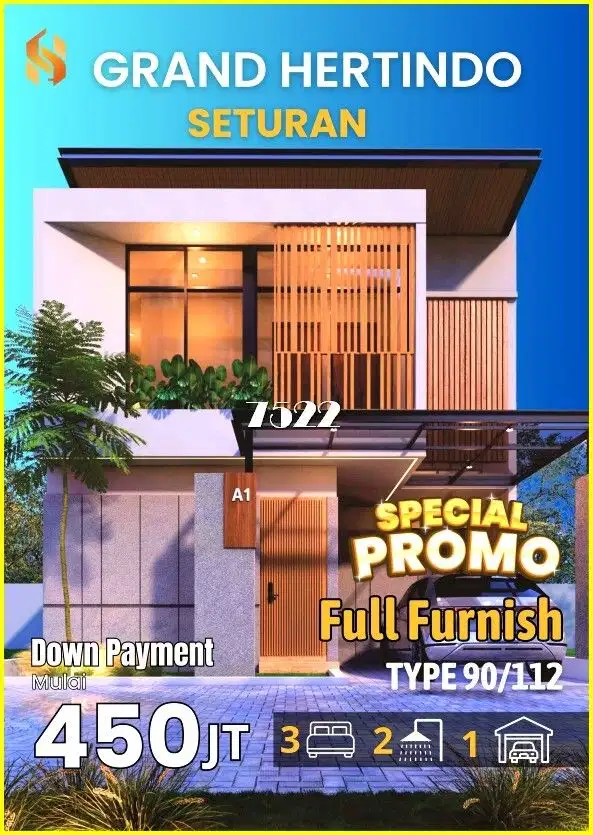 Rumah Seturan Full Furnish Murah Siap Bangun