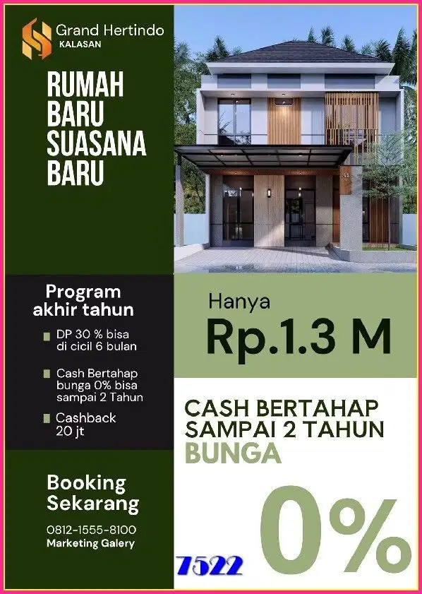 Rumah Jl Jogja Solo Perumahan One Gate