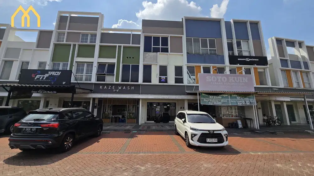 Disewakan Ruko Faraday hadap jalan di Gading Serpong