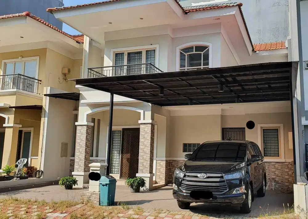 Rumah 2 lantai di perumahan Metro Marina Ancol Siap Huni Furnish