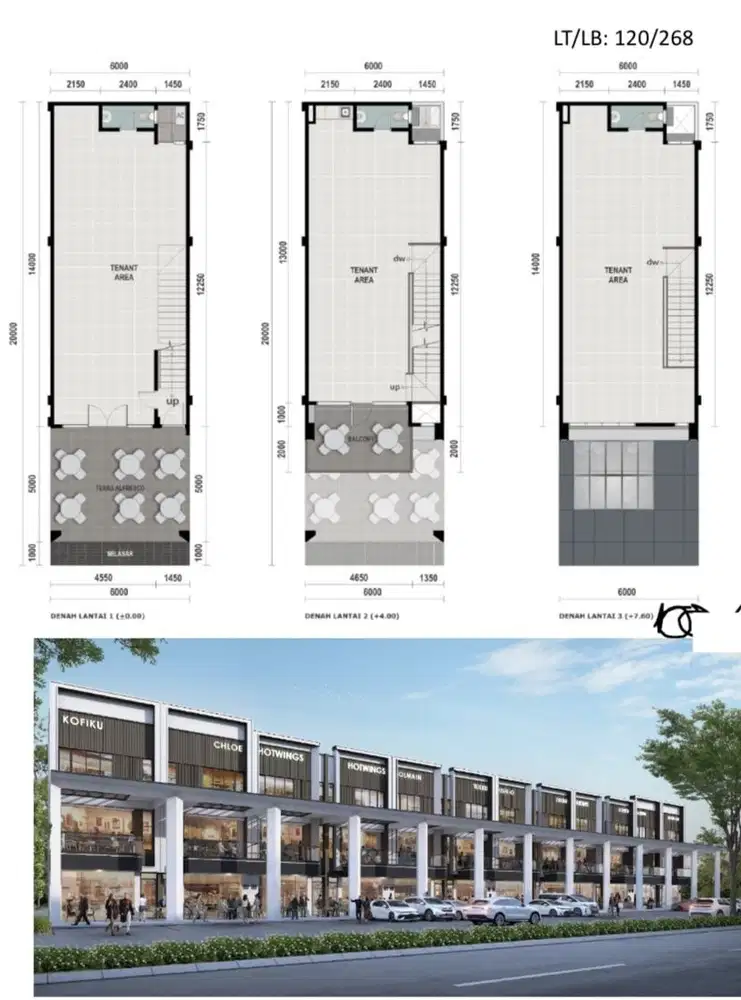 DIJUAL MENTENG STUDIO LOFT GADING SERPONG 3 LANTAI