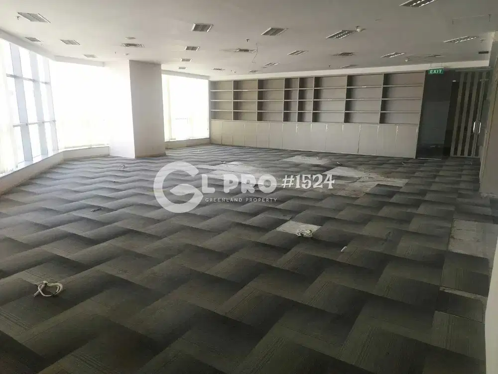 Disewa Office Space 257m2 di APL Tower Jl S Parman Jakbar