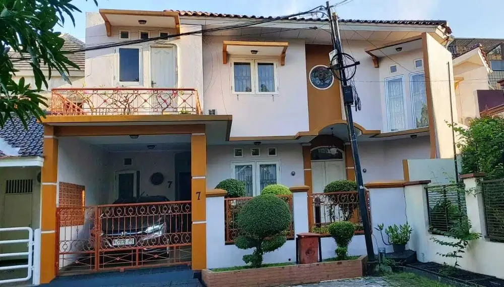 S708 Rumah depan Taman 225 m2 Murah Malaka Country Pondok Kopi Jaktim