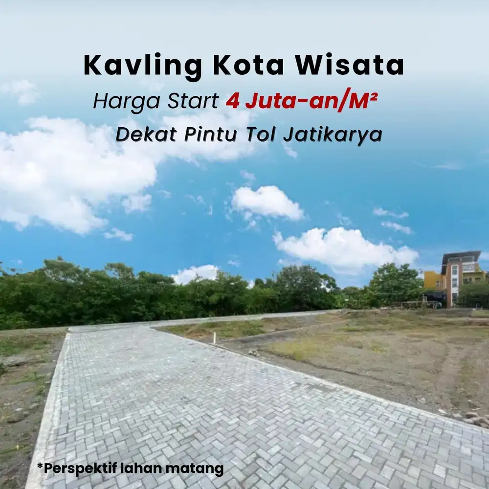 Tanah Kavling Dekat perumahan Citra Grand Cibubur/CBD, SHM Pecah