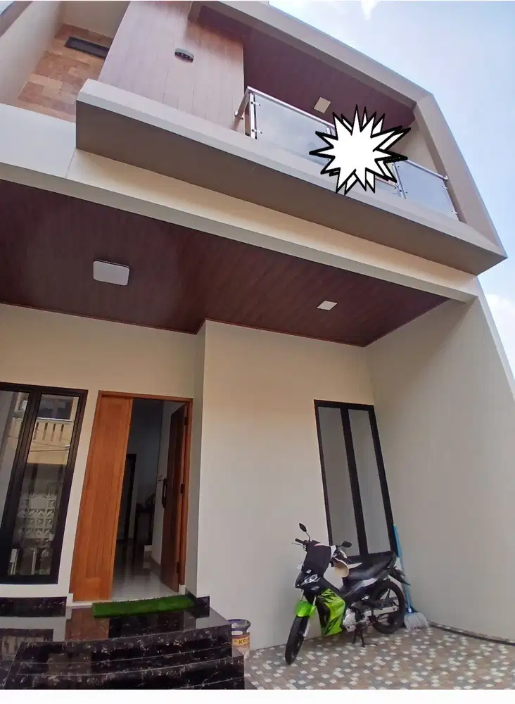 Dijual rumah Baru Pondok kelapa Jakarta Timur