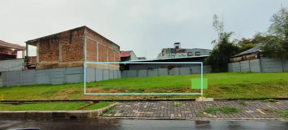 Dijual Tanah Kavling Hadap Taman di Puri Indah Jakarta Barat