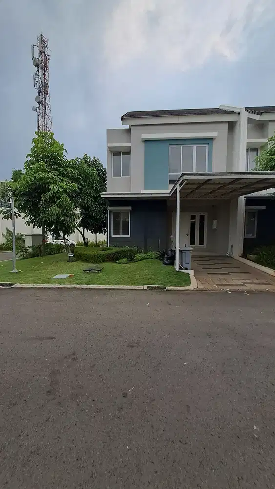 Disewakan Rumah Hoek 2 Lantai Cluster Agnesi Simphonia