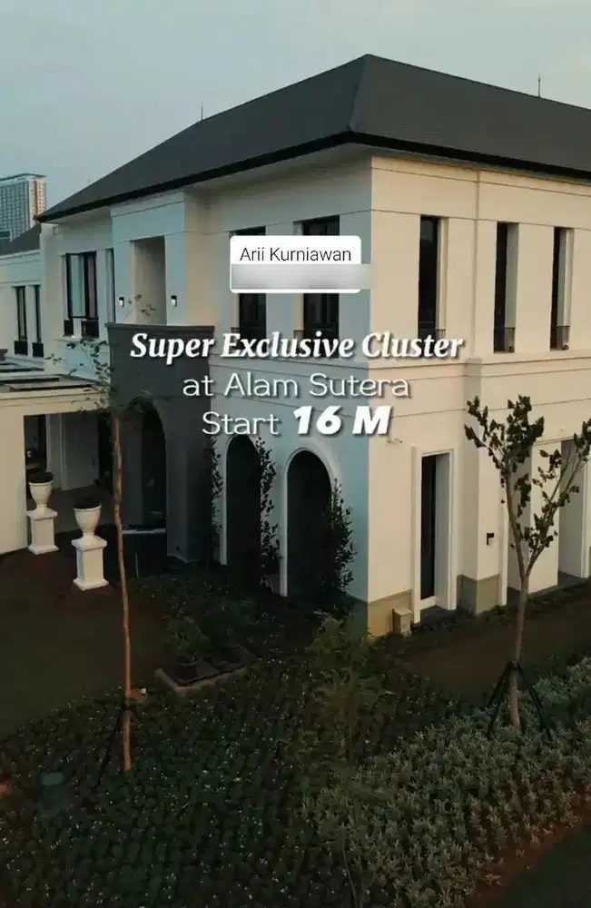 The gramercy of alam sutera last cluster depan st laurensia!!