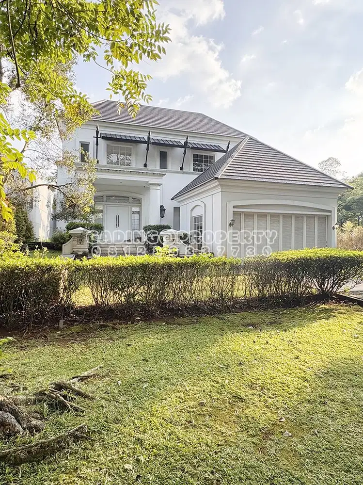 rumah sultan, kawasan mewah de maja - de park di bsd, harga nego!