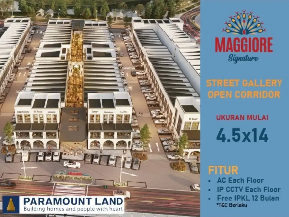 3 unit terakhir ruko maggiore signature gading serpong kpr dibantu!