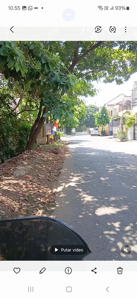 Dijual Tanah bebaa Banjir Pondok kelapa Jakarta timur