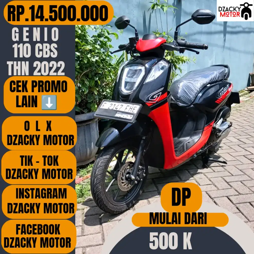 GENIO 110  CBS 2024 SECOND LIKE NEW