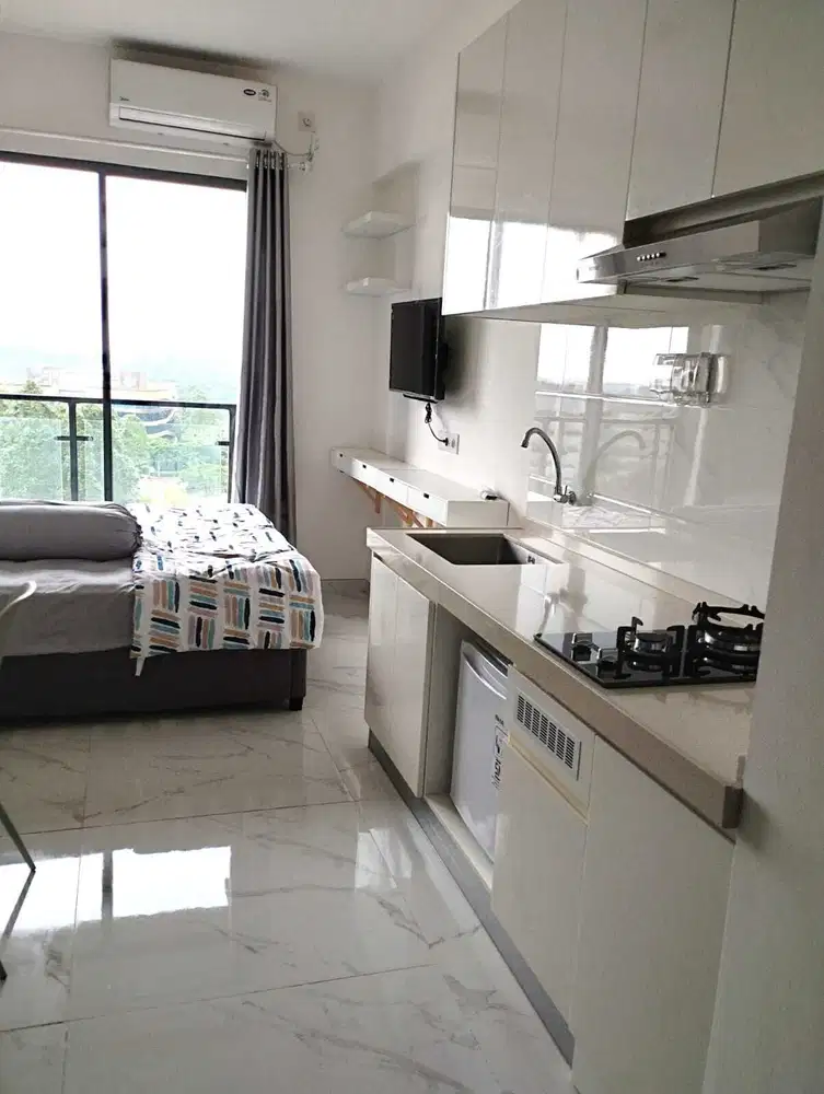 DISEWAKAN APARTEMENT 1BR SKY HOUSE BSD TANGERANG