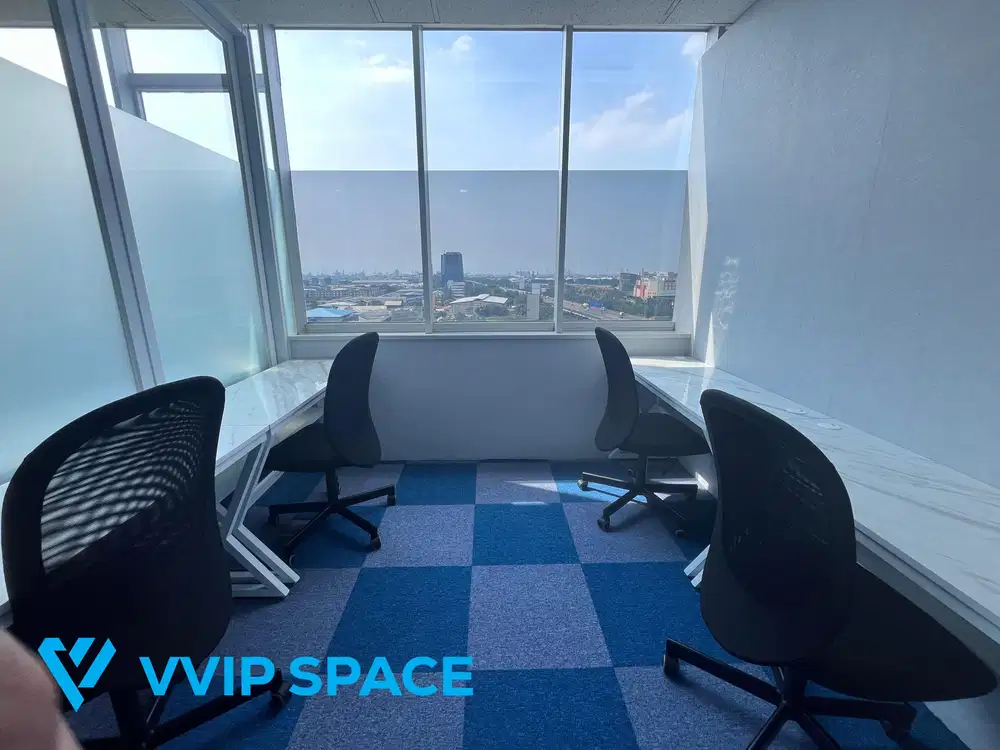 Ruang Kantor Full Furnish di Kelapa Gading - Ideal untuk 4-5 Orang