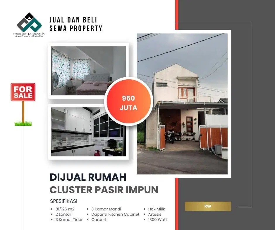 Rumah di Cluster Pasir Impun – Sejuk, Aman, dan Nyaman