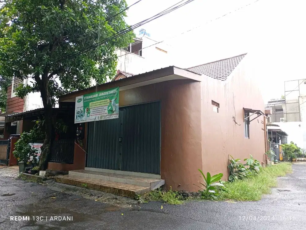 DIJUAL RUMAH TOKO HOEK PEKAPURAN BUMI CIMANGGIS DEPOK