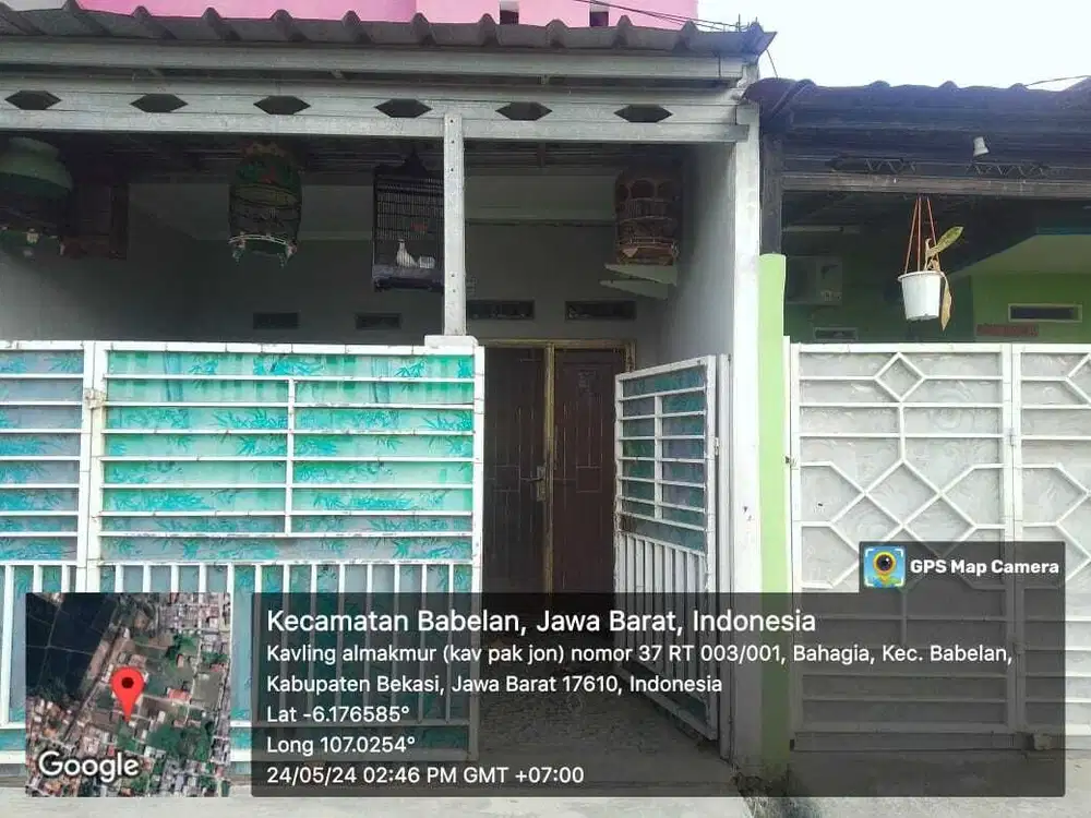 DIJUAL RUMAH UJUNG HARAPAN KAVLING ALMAKMUR BABELAN BEKASI JAWA BARAT