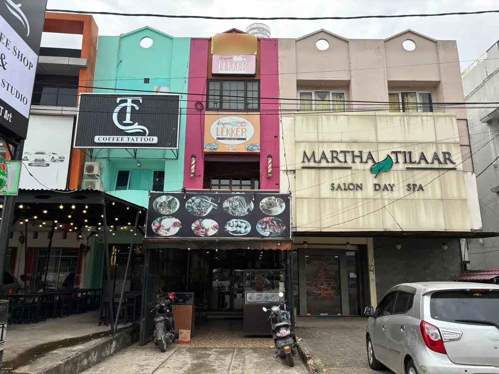 DIJUAL RUKO DEPAN HOTEL HARPER JALAN R SOEKAMTO PALEMBANG
