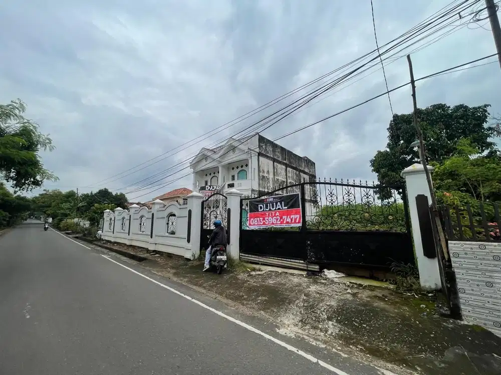DIJUAL 2 RUKO + LAHAN LUAS JALAN RUSTINI KENTEN PALEMBANG