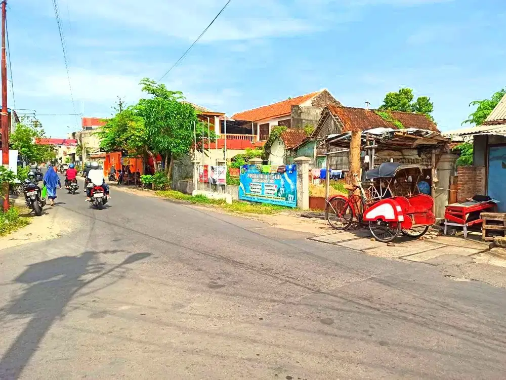 Tanah Strategis Murah pusat kota Pasar Kliwon Solo