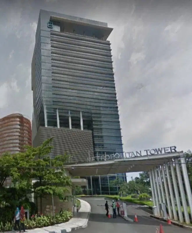 Sewa kantor di Metropolitan tower. Tb Simatupang, Jakarta Selatan