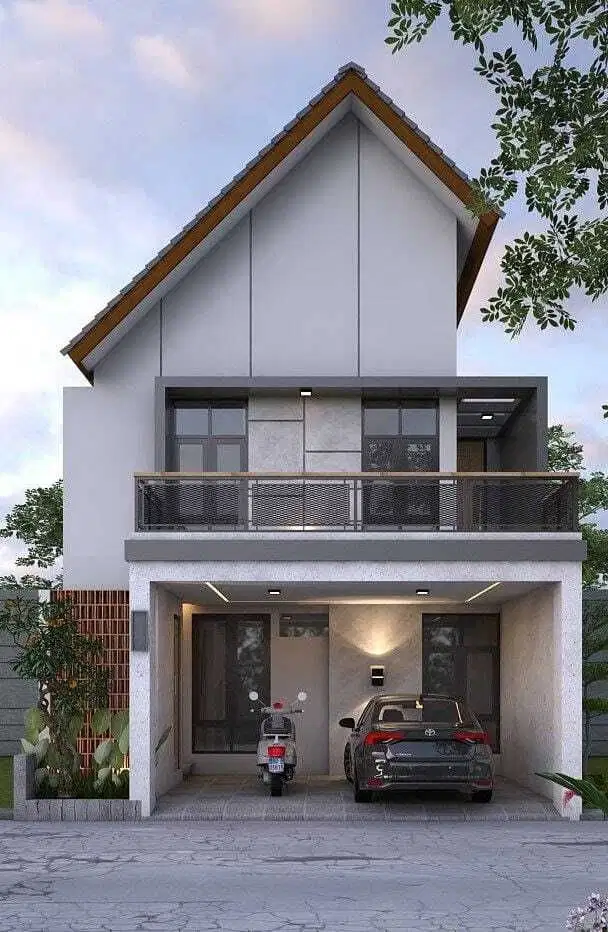 Hunia Mewah Semi Furnish Bisa KPR Dp Noll persen Dan Free Biaya