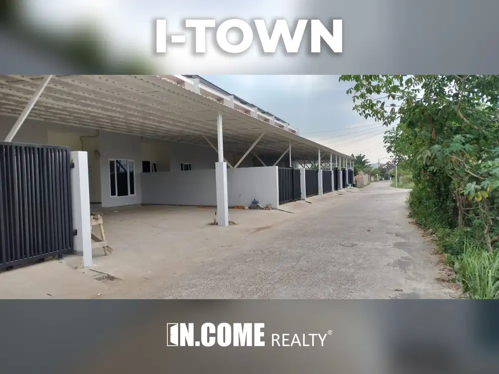 DIJUAL RUMAH MEWAH I-TOWN JALAN RESIDEN ABDUL ROZAK PALEMBANG