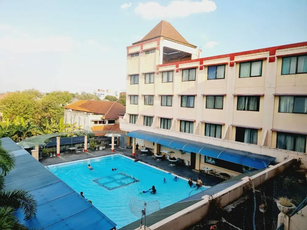 Hotel aktif 5 lantai di kawasan bisnis solo kota