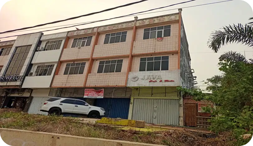 SEWA 3 RUKO PLONG BASUKI RAHMAT PALEMBANG