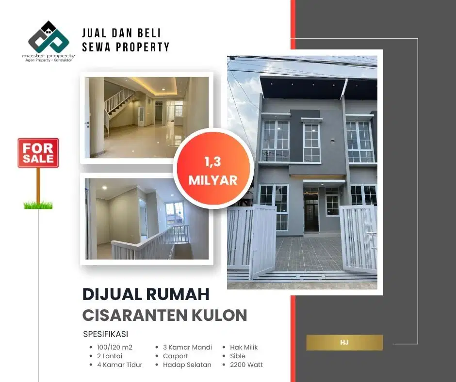 Rumah 2 lantai di Komplek Cisaranten Kulon Arcamanik Kota Bandung