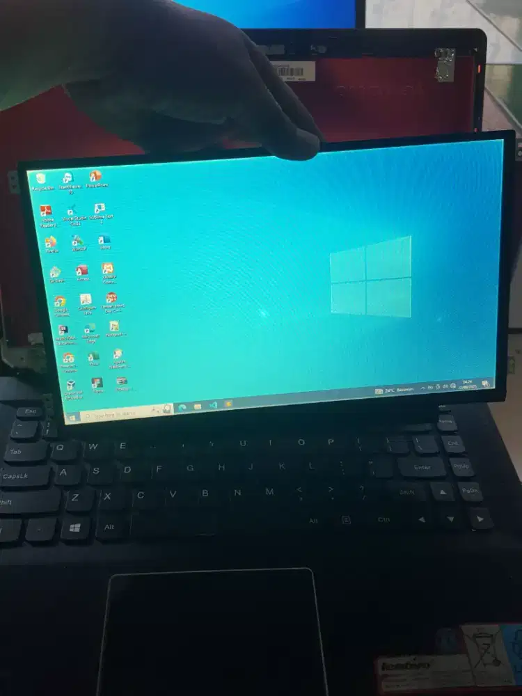 Layar led notebook slim  11.6 inc 30 pin minus panu lihat difhoto