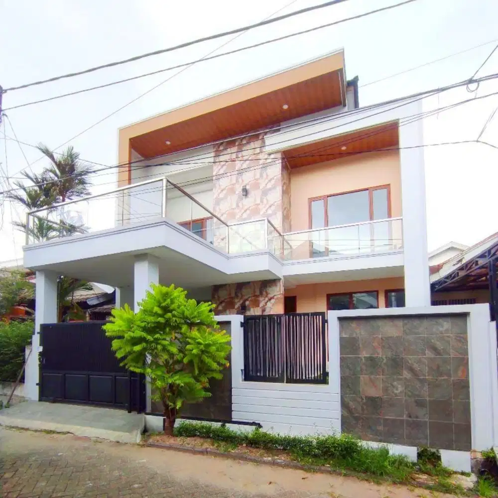 rumah bangunan mandiri brandnew bintaro jaya tangsel
