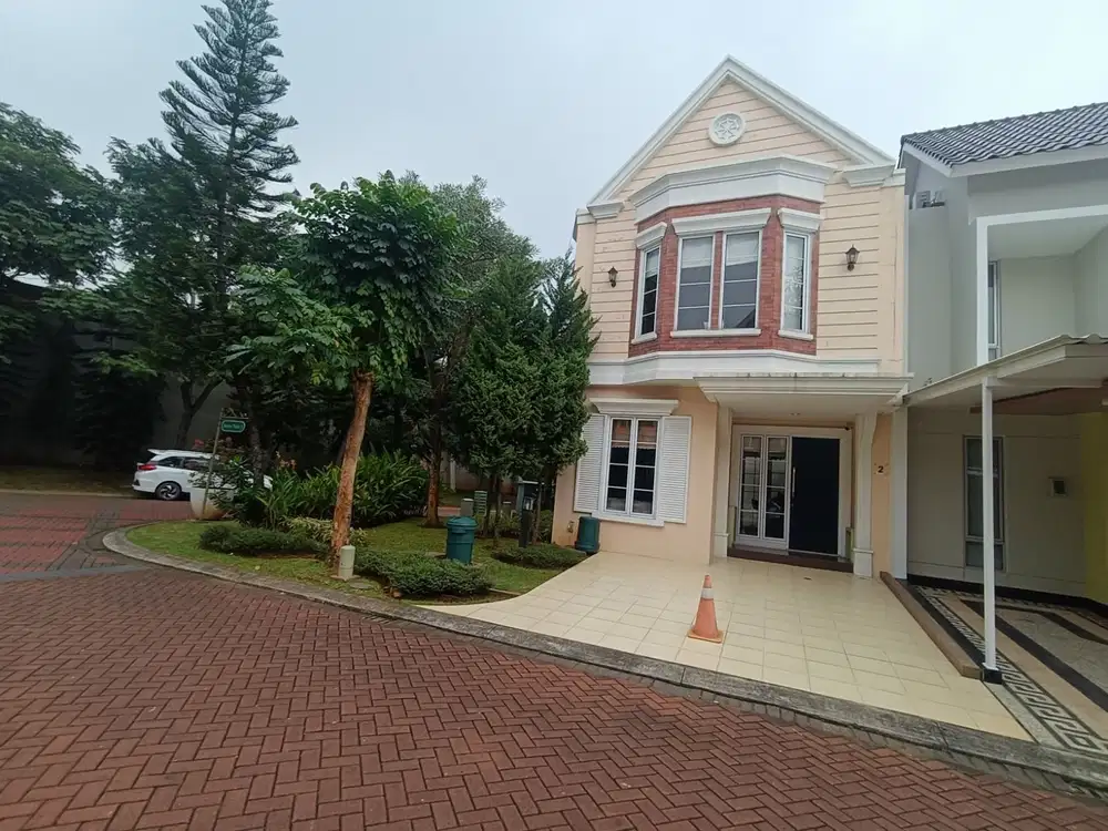Dijual Rumah Posisi Hook dan Full Furnished di Gading Serpong