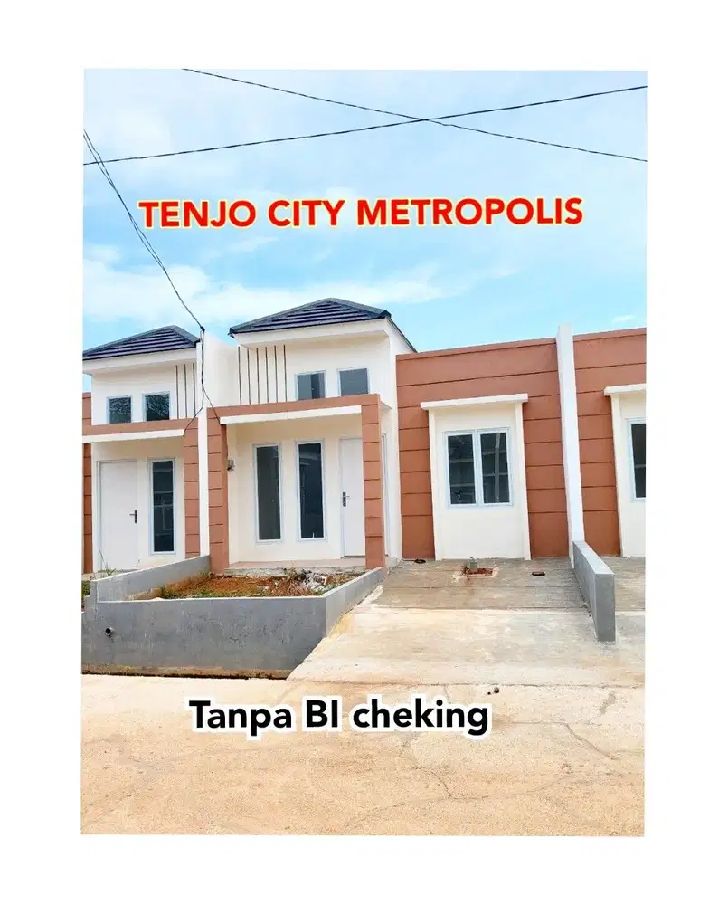 Rumah dekat Stas.Tenjo dan Exit tol Jambe, KPR bisa tanpa BI Cheking